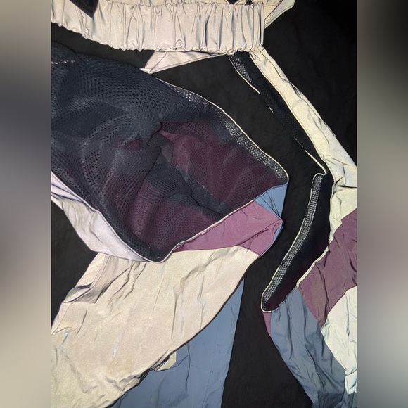 SOLD on Depop - iHeartRaves Now You See Me Pink Reflective Chaps - Picture 5 of 8